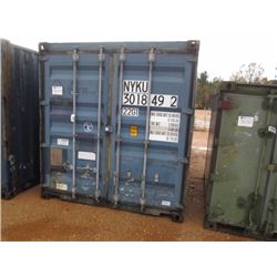 20' SHIPPING CONTAINER