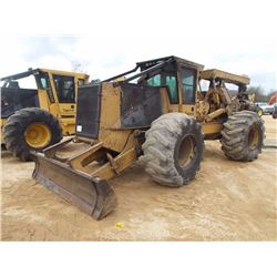 2006 TIGERCAT 620S GRAPPLE SKIDDER, VIN/SN:6201014 - DUAL ARCH, WINCH, ECAB W/AIR, 30.5-32 TIRES