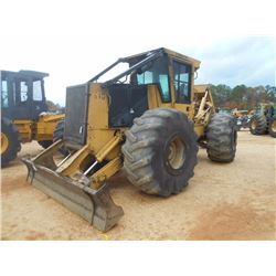 2006 TIGERCAT 610 GRAPPLE SKIDDER, VIN/SN:6100172 - DUAL ARCH, WINCH, ECAB W/AIR, 30.5L-32 TIRES, ME
