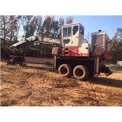 2006 PRENTICE 410E LOG LOADER, VIN/SN:PR60942 -CTR 426 DELIMBER, 5055 GRAPPLE, ECAB, MTD ON EVANS T/