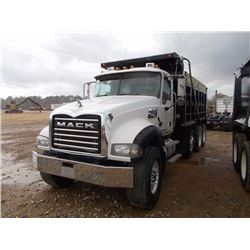 2007 MACK CTP713 DUMP, VIN/SN:1M2AT04C17M005254 - MACK DIESEL ENG, 8LL TRANS, ENGINE BRAKE, 16' OX B