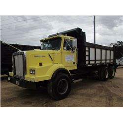 1988 WESTERN STAR 4864-2 DUMP, VIN/SN:2WLNCCBE3JK919673 - T/A, 3308B CAT DIESEL ENG, 8LL TRANS, 40K 