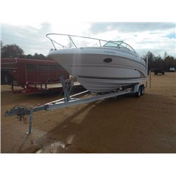 2001 SEA RAY VIN/SN:US-SERV4927B101 - 5.1LTR CHEVROLET MOTOR, COUNTER ROTATING BRAVO 3 STAINLESS PRO