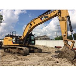 2013 CAT 349EL HYDRAULIC EXCAVATOR, VIN/SN:TFG01000 - STANDARD STICK, AUX HYD, 70"BUCKET, ECAB W/AIR