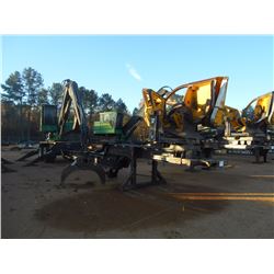 JOHN DEERE 437D LOG LOADER, VIN/SN:190195 - JD DIESEL ENG, ECAB W/AIR, CSI 264 ULTRA, MTD ON PITTS T