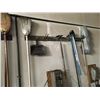 Image 2 : 4 WALL MOUNT TOOL RACKS PLUS WALL MOUNT AIR HOSE REEL, CONTENTS INC. PIPE BENDERS,