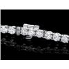 Image 2 : 18k White Gold 4.50ct Diamond Bracelet