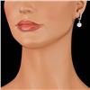 Image 4 : 14k White Gold 2.00ct Diamond Earrings