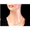 Image 4 : 18k Yellow Gold 8.50ct Diamond Necklace