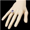 Image 3 : 14k Gold 2.60ct Tanzanite 1.00ct Diamond Ring