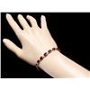 Image 5 : 14k Gold 14.00ct Ruby 0.70ct Diamond Bracelet