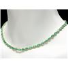 Image 2 : 14k Gold 18.00ct Emerald 1.00ct Diamond Necklace