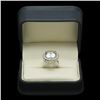 Image 3 : 14K Gold 9.51ct Aquamarine 1.15ct Diamond Ring