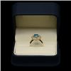Image 3 : 14k Gold 2.76ct Zircon 1.25ct Diamond Ring