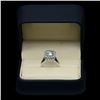 Image 3 : 14K Gold 3.26ct Aquamarine 1.01ct Diamond Ring