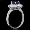 Image 2 : 14K Gold 2.01ct Tanzanite 1.00ct Diamond Ring