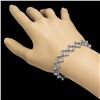 Image 2 : 14K Gold 4.96ct Diamond Bracelet