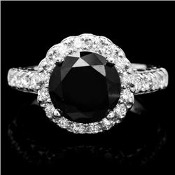 14k White Gold 4.35ct Diamond Ring