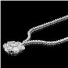 Image 2 : 18K Gold 8.75ct Diamond Necklace