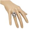 Image 3 : 14K Gold 7.28ct Morganite 1.18ct Diamond Ring