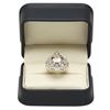 Image 4 : 14K Gold 7.28ct Morganite 1.18ct Diamond Ring