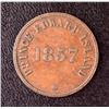 Image 1 : Unusual Pre-Confederation token Brockage, PEI, 1857