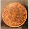 Image 1 : Gem Large Cent, 1915, ICCS MS-65, Red