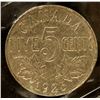 Image 1 : Five Cents, 1925, ICCS F-12