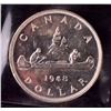 Image 1 : 1948 Silver Dollar, ICCS MS-60
