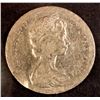 Image 2 : 1967 Cent struck on a Nickel 10c planchet