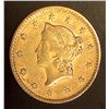 Image 2 : U.S. $1 Gold, 1851