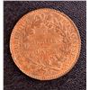 Image 2 : Scarce Medallic 5 Decimes, 1793A