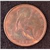 Image 1 : Great Britain Penny, 1870, Unc