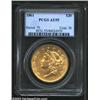 Image 1 : 1861 $20 AU55 PCGS.