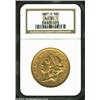 Image 1 : 1867-S $20 AU53 NGC.