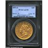 Image 1 : 1872-S $20 AU55 PCGS.