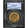Image 1 : 1873 $20 Open 3 AU55 PCGS.