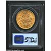 Image 2 : 1873 $20 Open 3 AU58 PCGS.