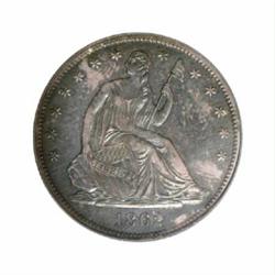 1862 50C Half Dollar, Judd-293, Pollock-351, R.5-6, PR64 PCGS.