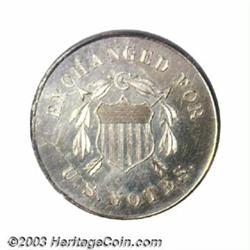 1863 10C Ten Cents, Judd-325, Pollock-390, R.6, PR64 PCGS.