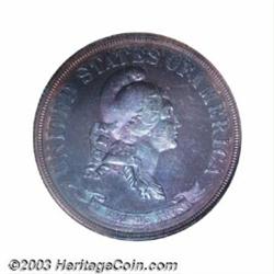 1869 50C Standard Silver Half Dollar, Judd-744, Pollock-825, R.7, PR64 Red and Brown PCGS.