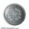 Image 2 : 1869 50C Standard Silver Half Dollar, Judd-746, 828, R.7, PR60 ANACS.