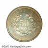 Image 2 : 1869 50C Standard Silver Half Dollar, Judd-750, Pollock-833, R.7, PR65 Brown PCGS.