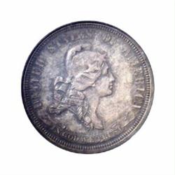 1870 25C Standard Silver Quarter Dollar, Judd-888, Pollock-987, R.5-6, PR64 PCGS.