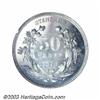Image 2 : 1870 50C Standard Silver Half Dollar, Judd-961, Pollock-1114, R.7, PR60 ANACS.