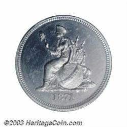 1871 10C Ten Cents, Judd-1079, Pollock-1215, R.7, PR65 PCGS.