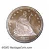 Image 1 : 1871 25C Quarter Dollar, Judd-1102, Pollock-1238, R.7, PR67 Red and Brown NGC.