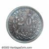 Image 2 : 1875 20C Twenty Cents, Judd-1404, Pollock-1547, R.6-7, PR63 Brown PCGS.