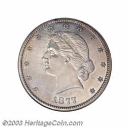 1877 50C Half Dollar, Judd-1540, Pollock-1711, R.7, PR62 NGC.