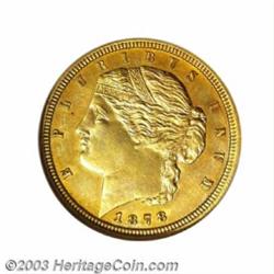 1878 $2 1/2 Quarter Eagle, Judd-1567, Pollock-1757, R.6-7, PR64 Gilt NGC.
